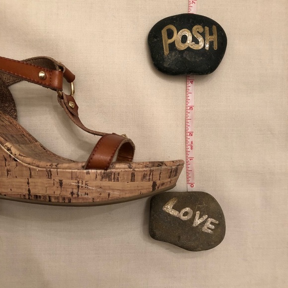 Cute brown sandal wedge - Picture 8 of 8